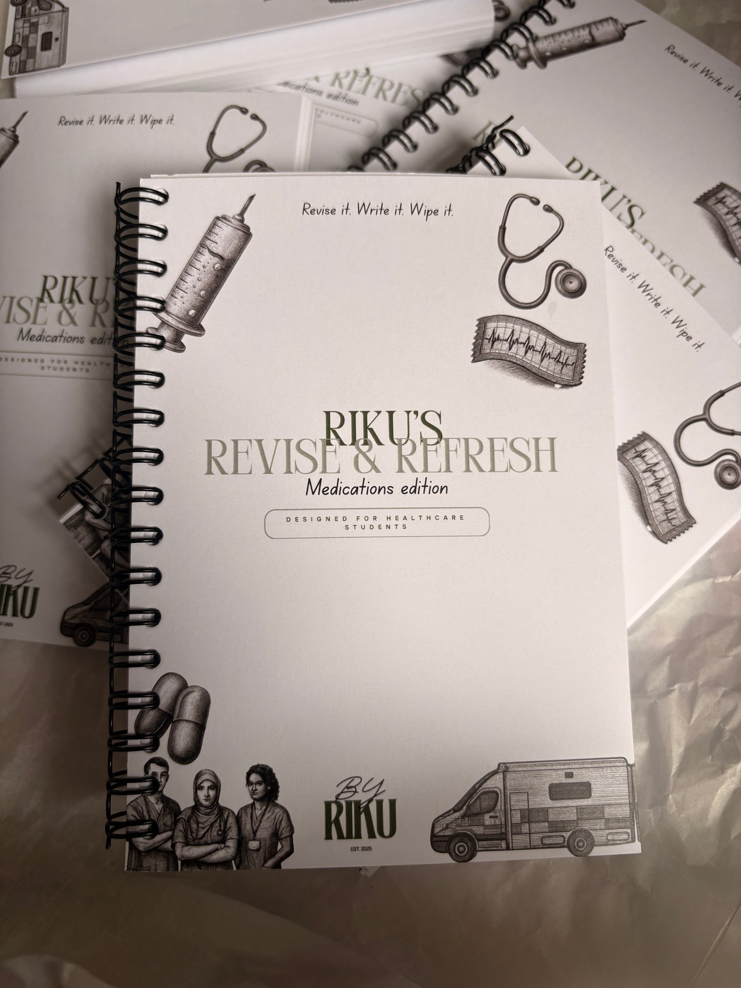 RIKU'S REVISE AND REFRESH: MEDICATIONS EDITION